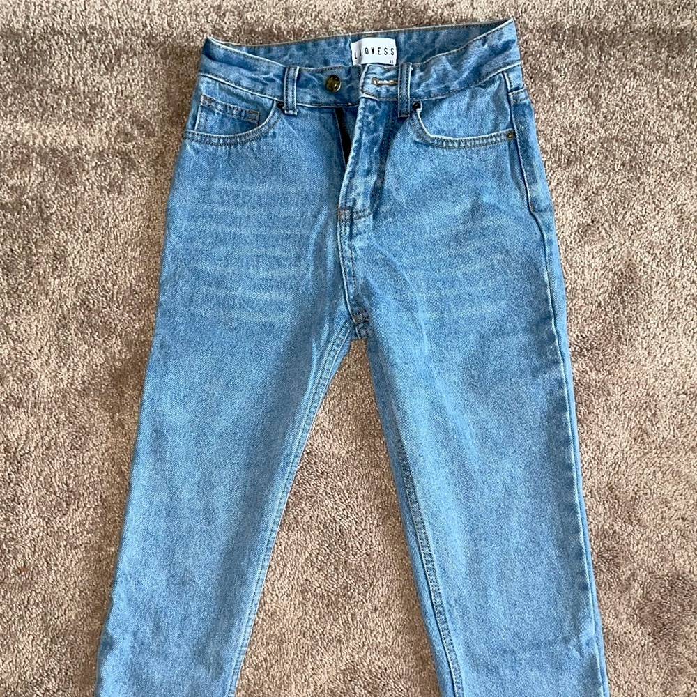 Princess Polly Lioness Jeans High Waisted
